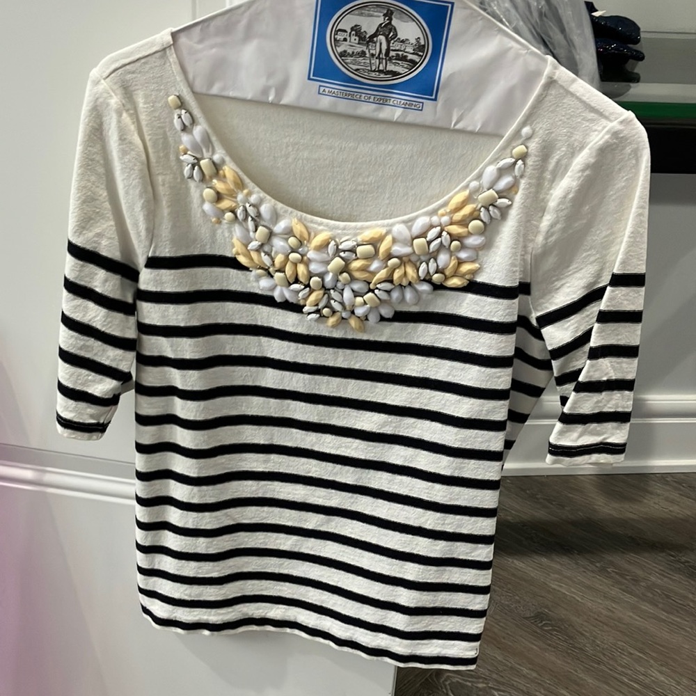 Jcrew beaded top